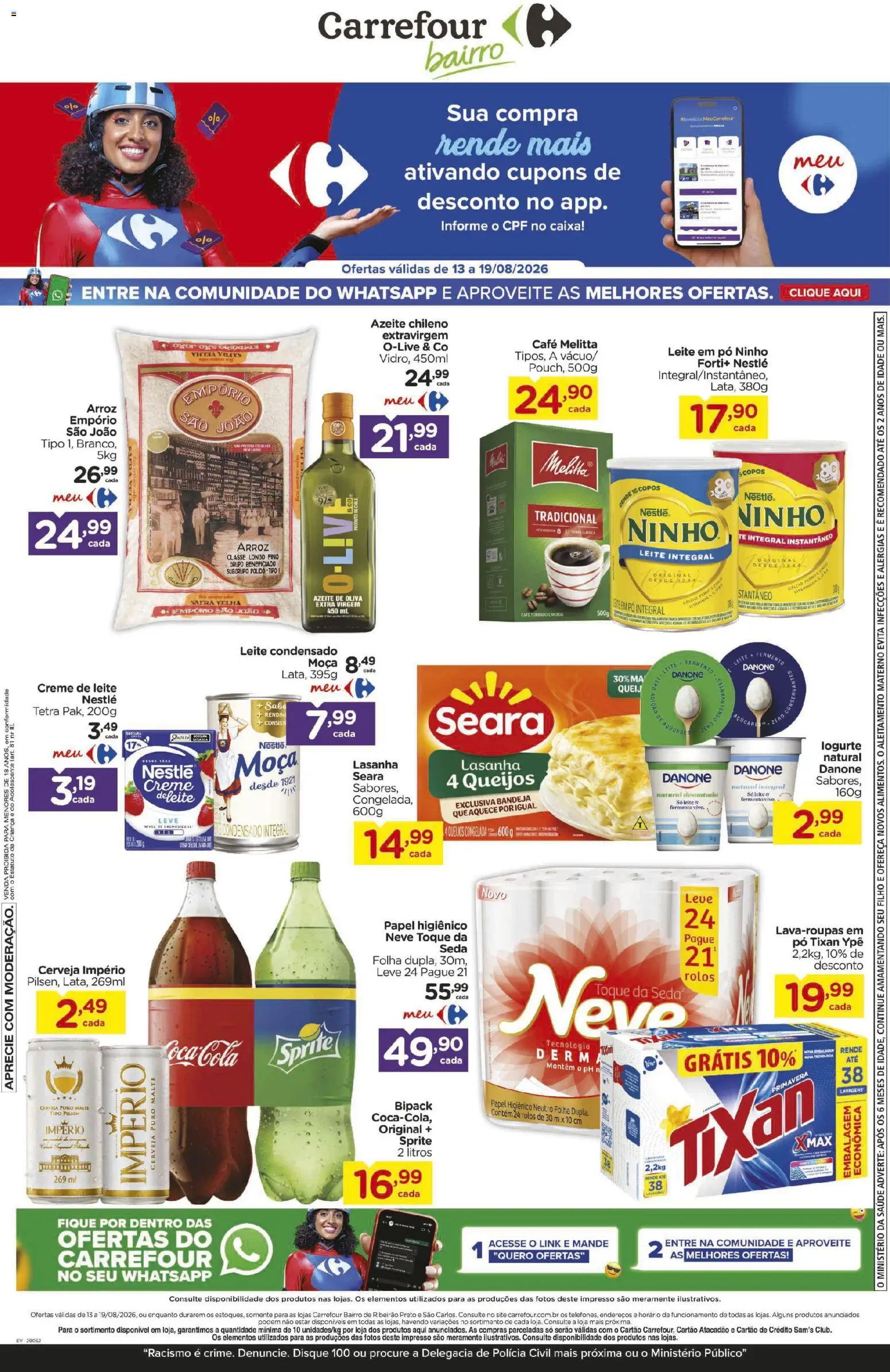 Carrefour Bairro Folheto - válido de 13/08/2026 | Página: 1