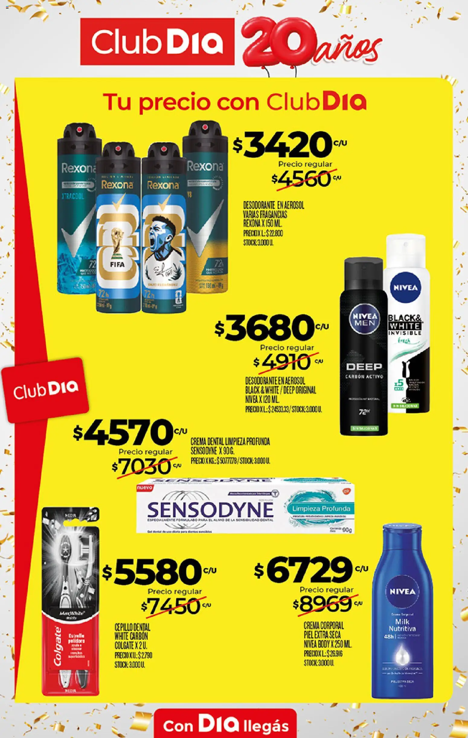 Supermercado DIA Ofertas │ válido desde el 01/09/2026 | Página: 17 | Productos: Body, Cepillo, Desodorante, Crema
