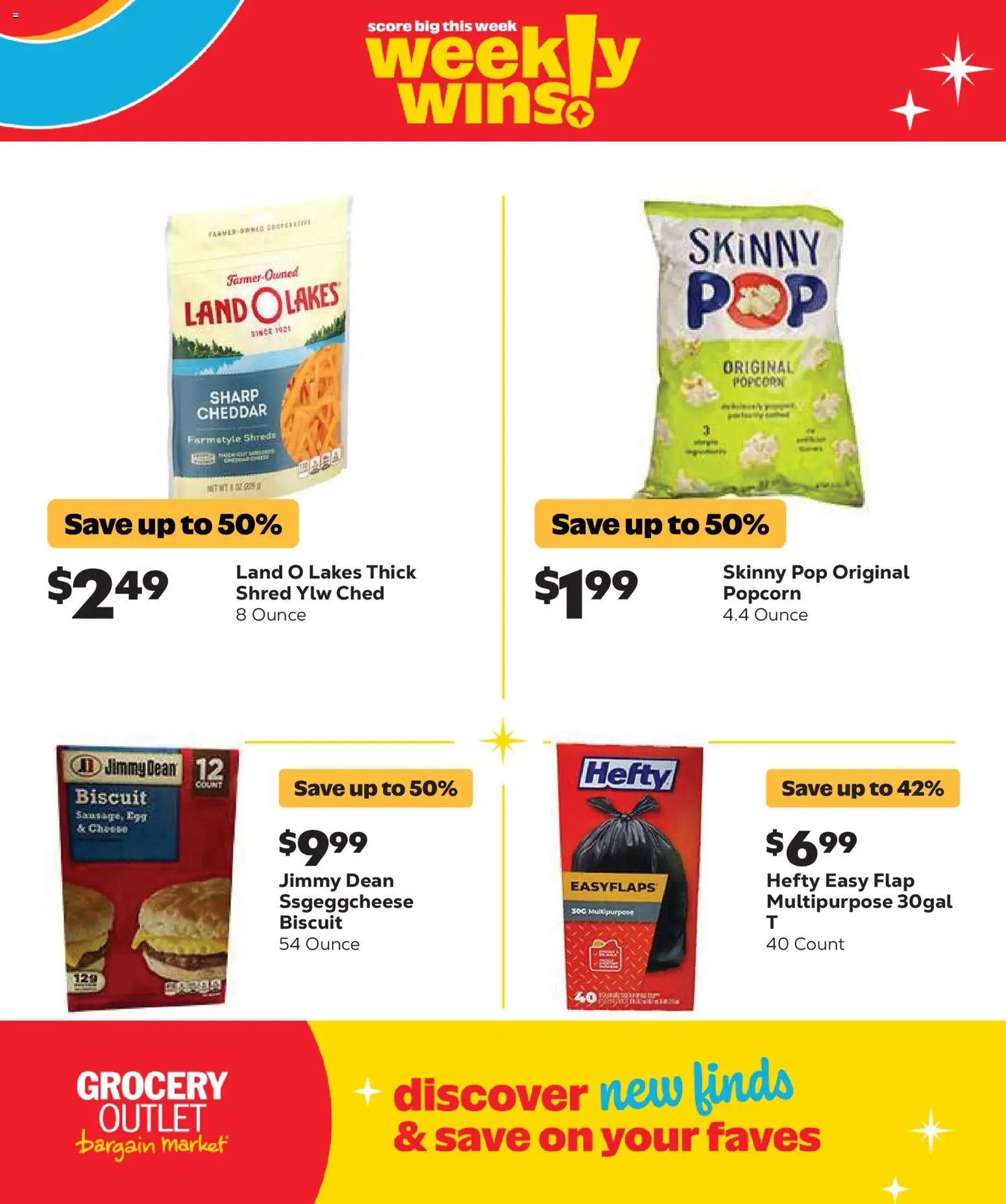 Grocery Outlet Weekly Ad - valid from 09/16/2026 | Page: 12 | Products: Popcorn, Cheese