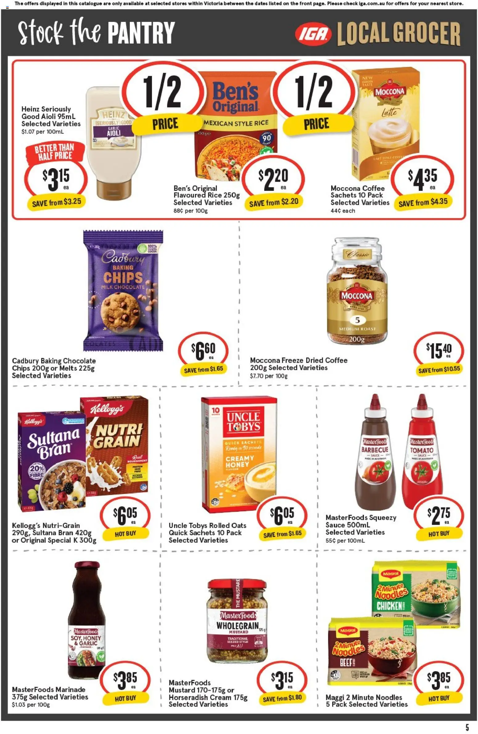 IGA catalogue - valid from 02/09/2026 | Page: 6 | Products: Horseradish, Oats, Cream, Tomato