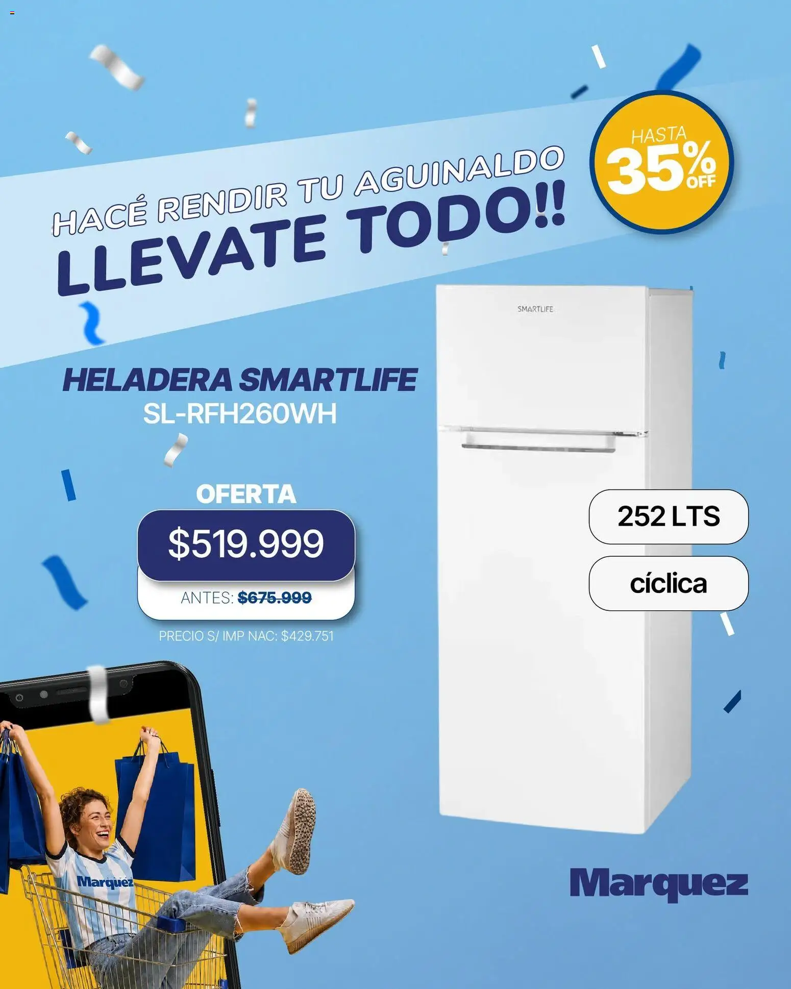 Grupo Marquez catálogo │ válido desde el 30/06/2026 | Página: 3 | Productos: Heladera