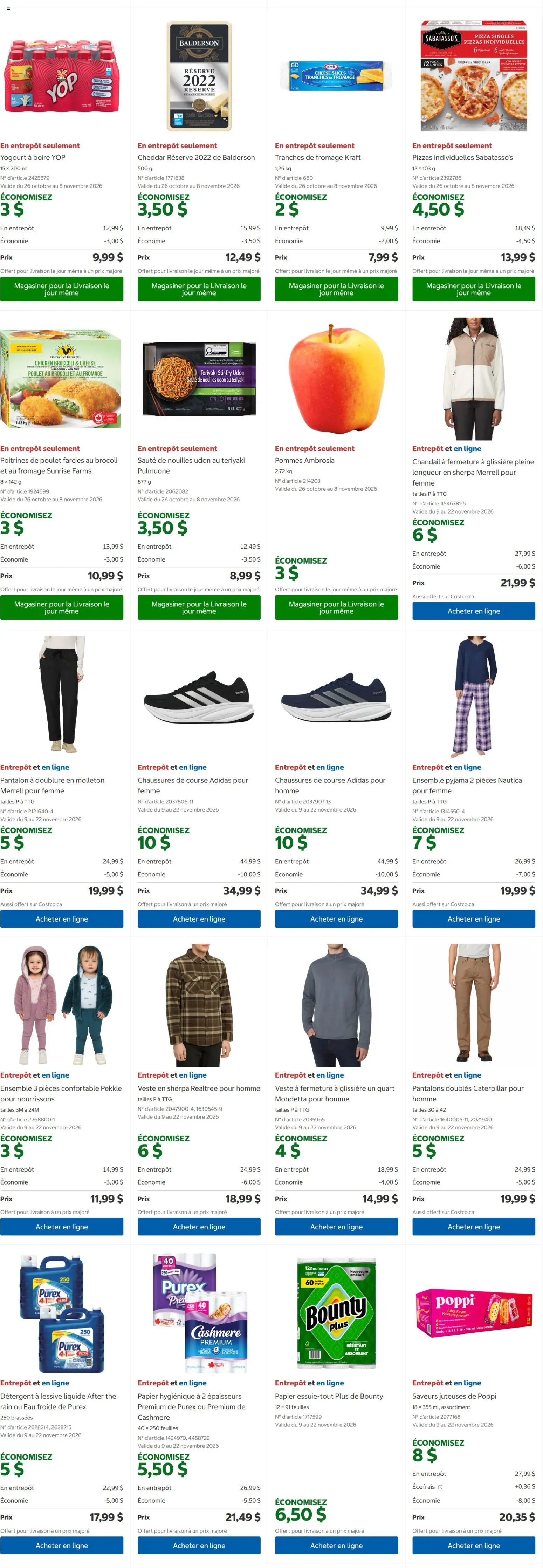 Costco flyer valid from Oct 26, 2026 | Page: 2