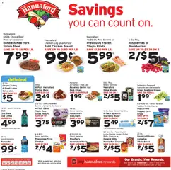 Preview of Hannaford weekly ads valid from 08/23/2026