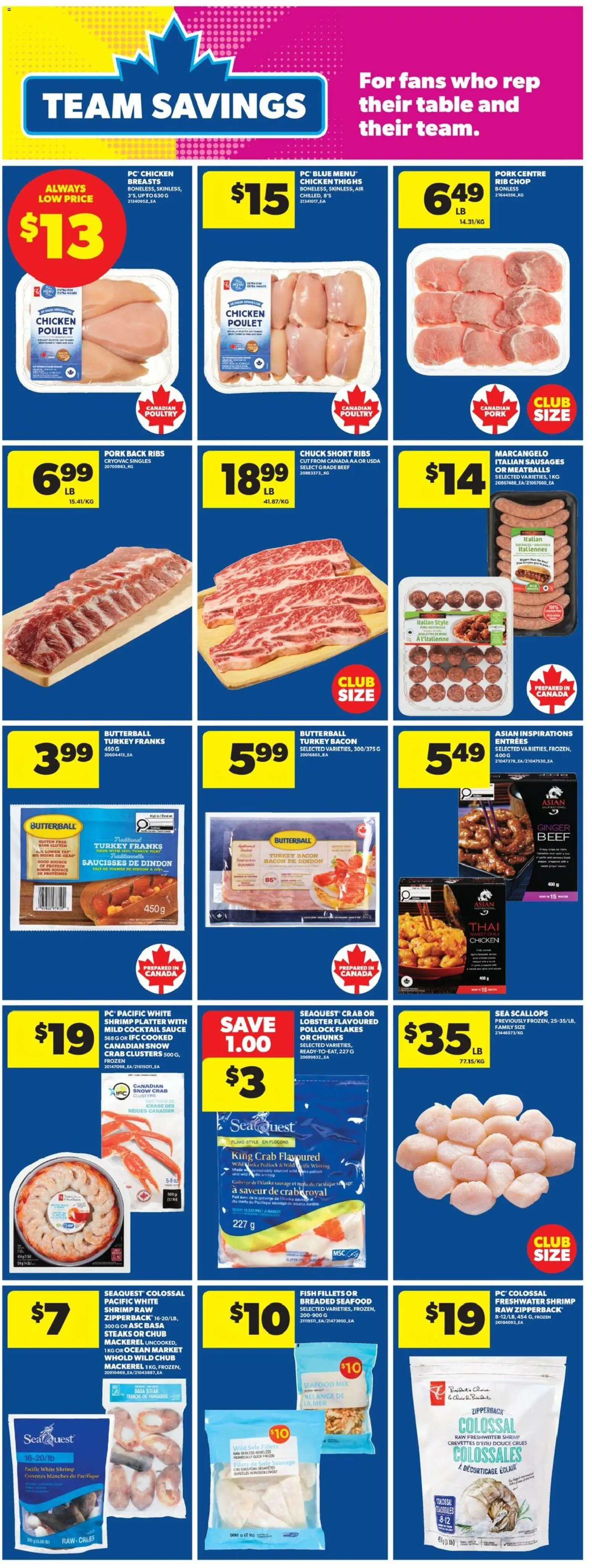 Real Canadian Superstore flyer valid from 18.06.2026 | Page: 24 | Products: Beef, Flakes, Chicken, Pork