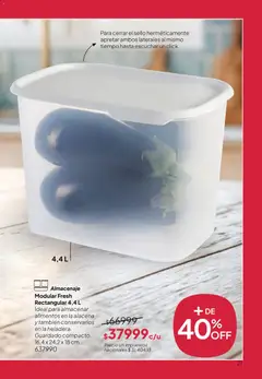 Vista previa Tupperware Folleto válido desde el 28.04.2026 | Página: 22 | Productos: Modular, Alacena