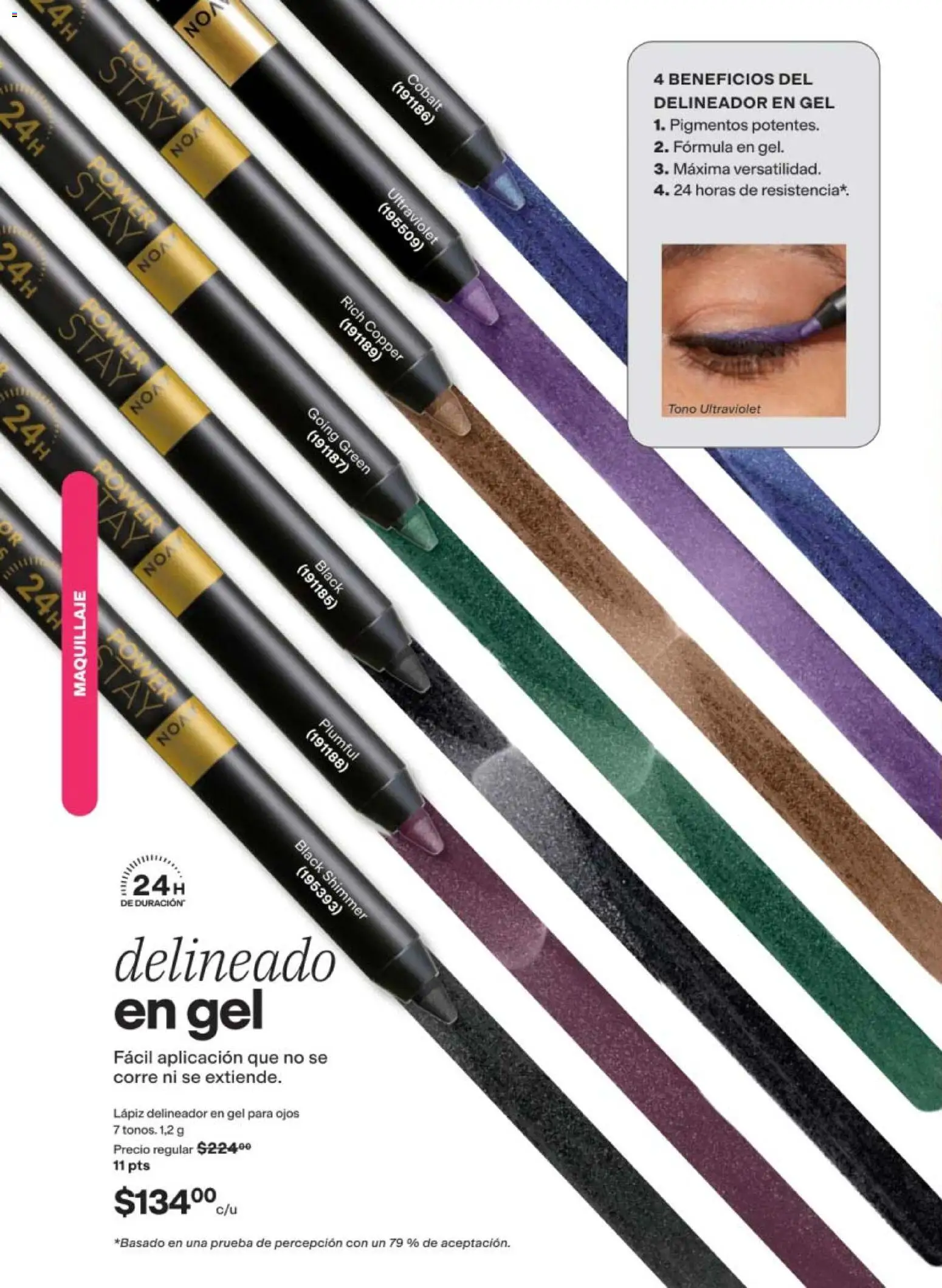 Nuevas ofertas de AVON válidas en toda la República Mexicana desde el 11/09/2026. ¡Encuentra las mejores ofertas en AVON campaña 14 2026! | Página: 50 | Productos: Maquillaje, Delineador