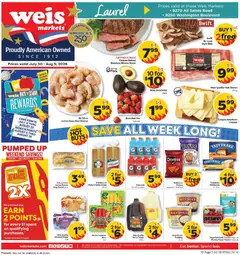 Preview of Weis weekly ads valid from 07/30/2026
