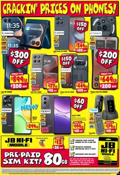 Preview of JB Hi-Fi Mobile Madness - valid from 14.05.2026 | Page: 5 | Products: Battery, Phone, Screen, Mobile