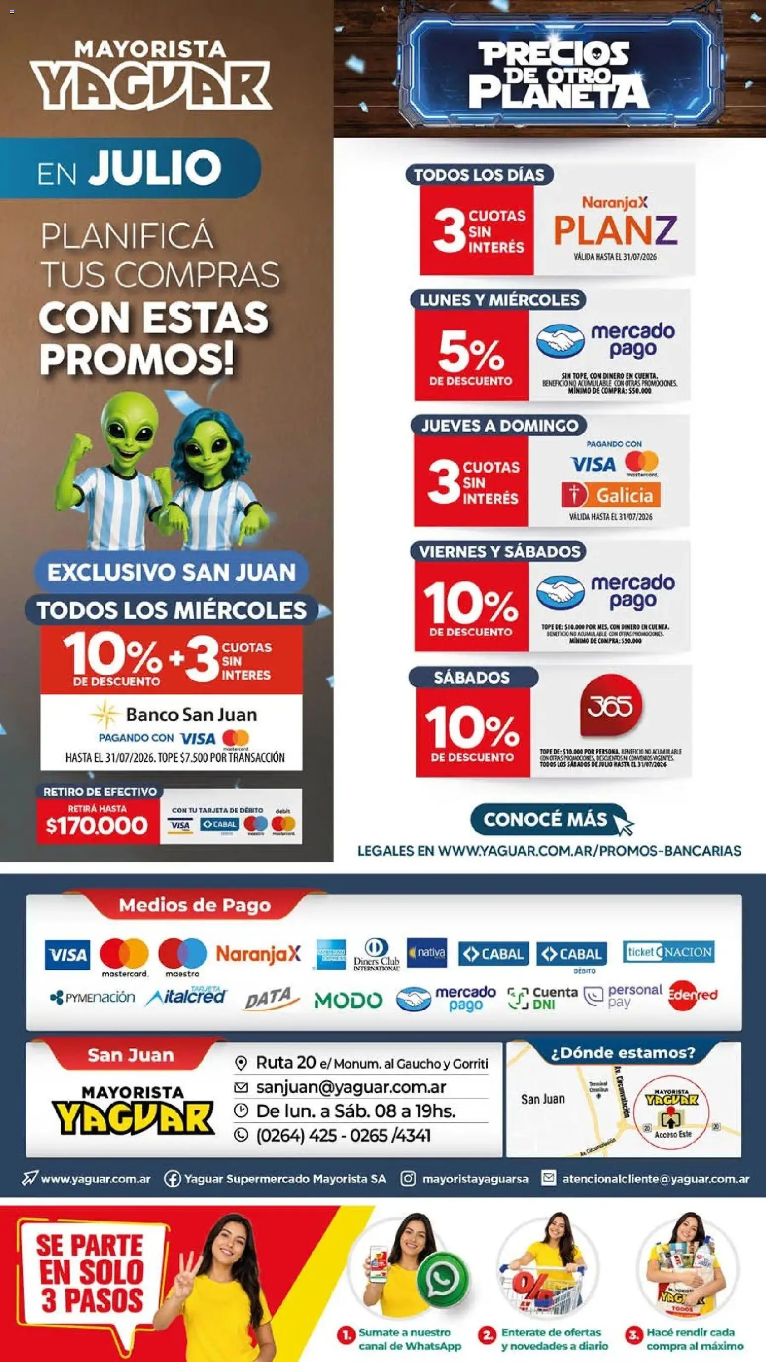 Yaguar - Oferta Semanal San Juan │ válido desde el 13/07/2026 | Página: 18