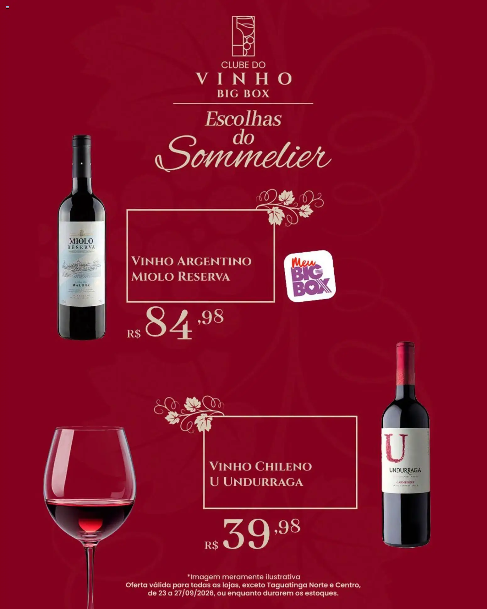 Big Box Folheto - válido de 23/09/2026 | Página: 7 | Produtos: Vinho