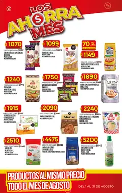 Vista previa Supermercado DIA Ahorra Mes - Agosto válido desde el 03/08/2026 | Página: 5 | Productos: Levadura, Harina, Azucar, Semillas