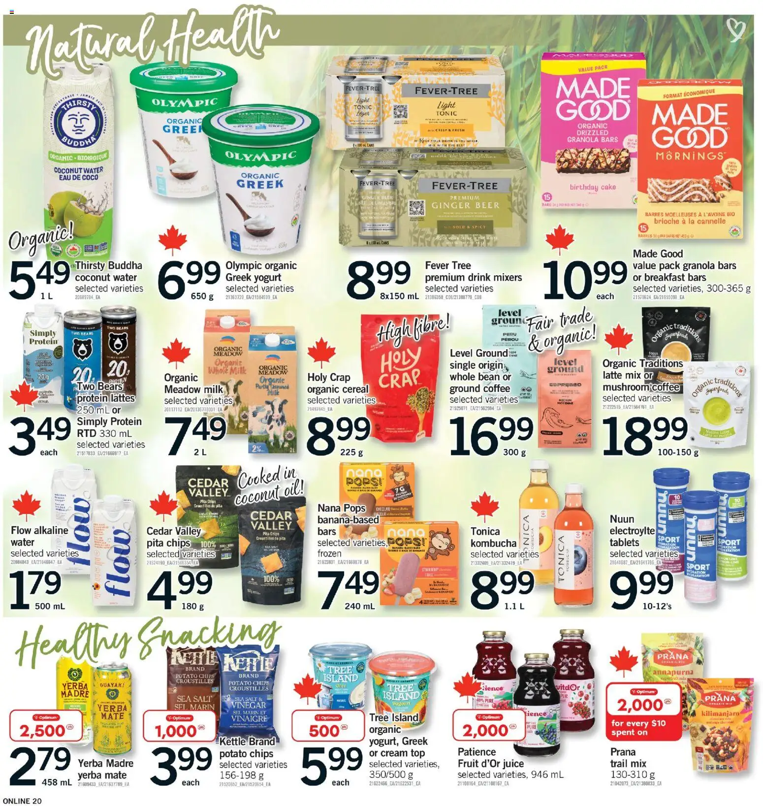 Fortinos flyer valid from 28.05.2026 | Page: 20 | Products: Oil, Coffee, Juice, Beer