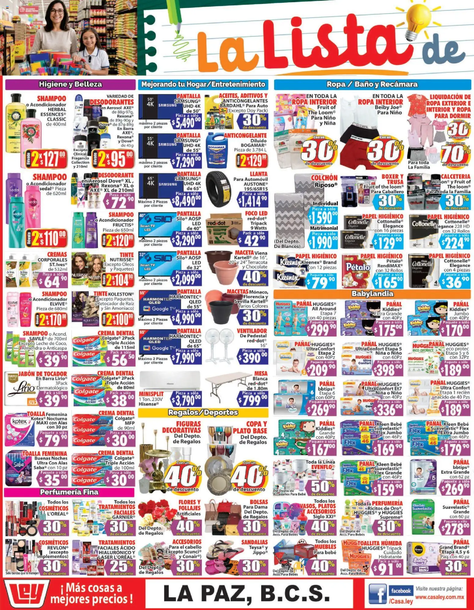 Nuevas ofertas de Casa Ley válidas en toda la República Mexicana desde el 27/08/2026. ¡Encuentra las mejores ofertas en Casa Ley folleto Autoservicio! | Página: 3 | Productos: Desodorante, Crema, Chocolate, Ropa