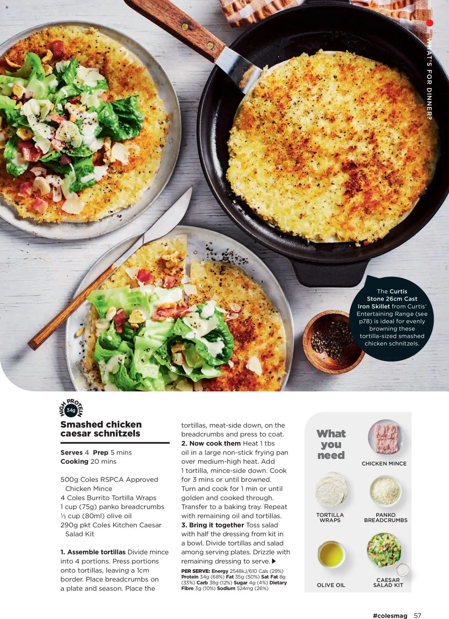 Coles catalogue - valid from 01/10/2026 | Page: 57 | Products: Olive oil, Breadcrumbs, Iron, Press