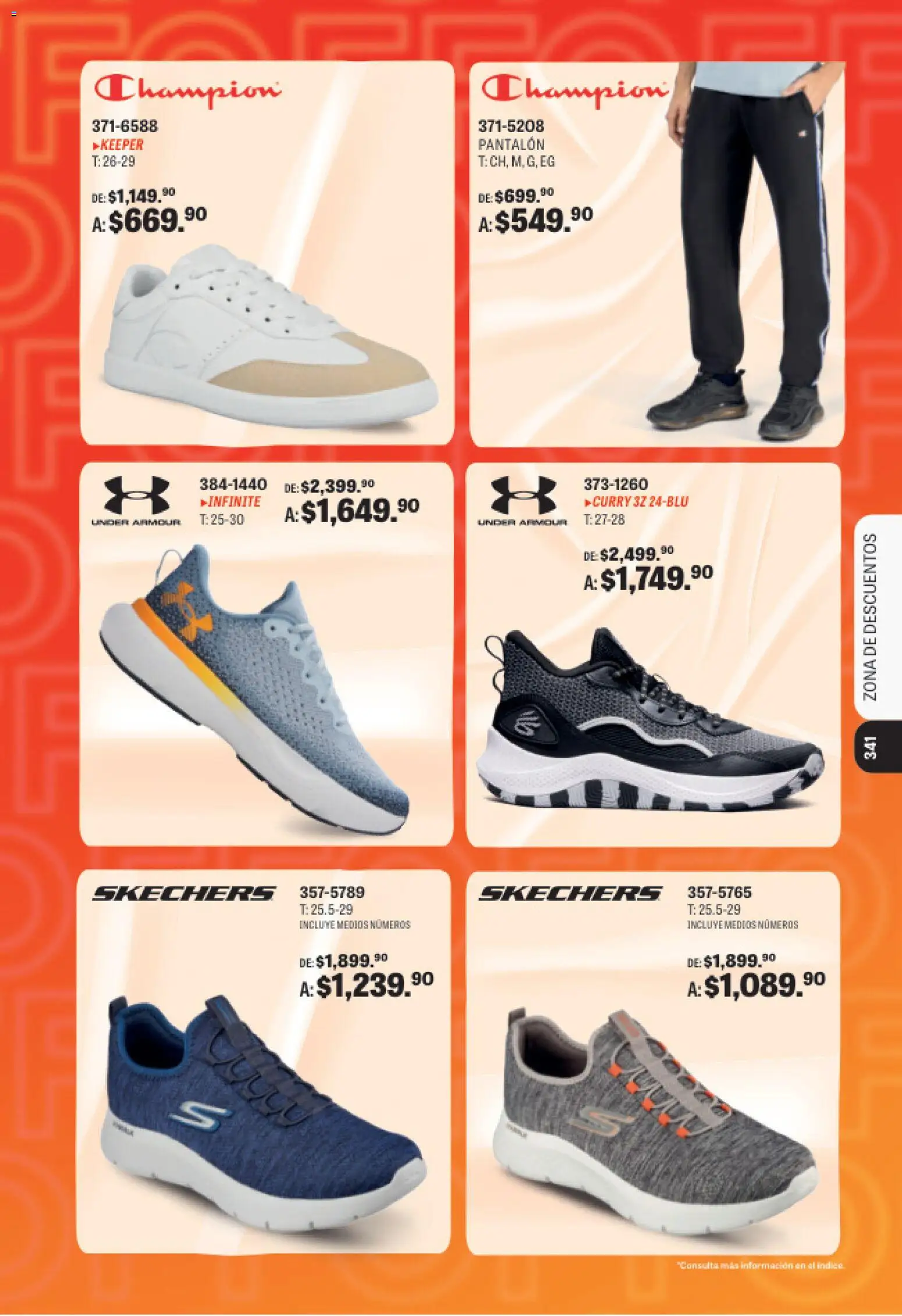 Nuevas ofertas de Andrea válidas en toda la República Mexicana desde el 09/08/2026. ¡Encuentra las mejores ofertas en Andrea catálogo Deportivo Completo! | Página: 341