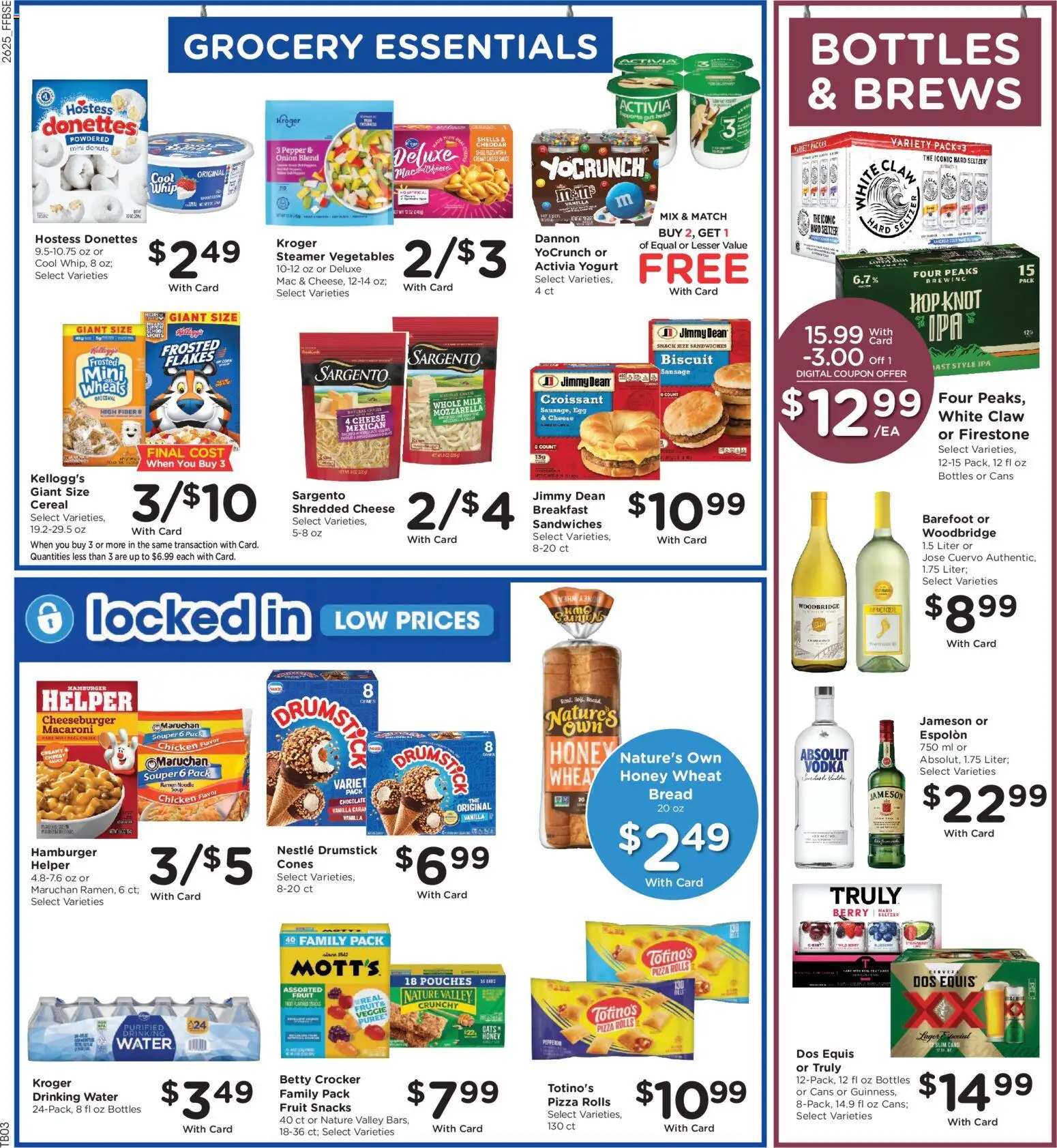 Fry's Food Weekly Ad - valid from 07/22/2026 | Page: 10 | Products: Cheese, Bread, Noodles, Onion