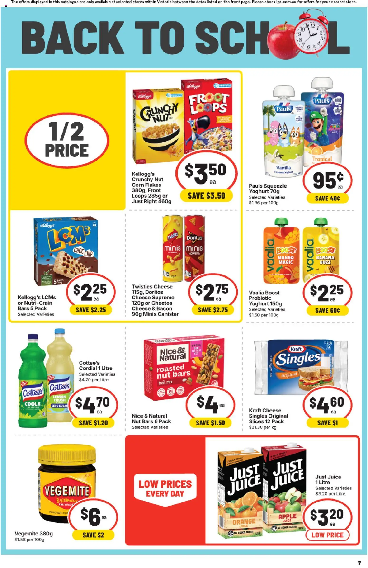 IGA catalogue - valid from 30/09/2026 | Page: 6 | Products: Chocolate, Mineral water, Water, Sugar