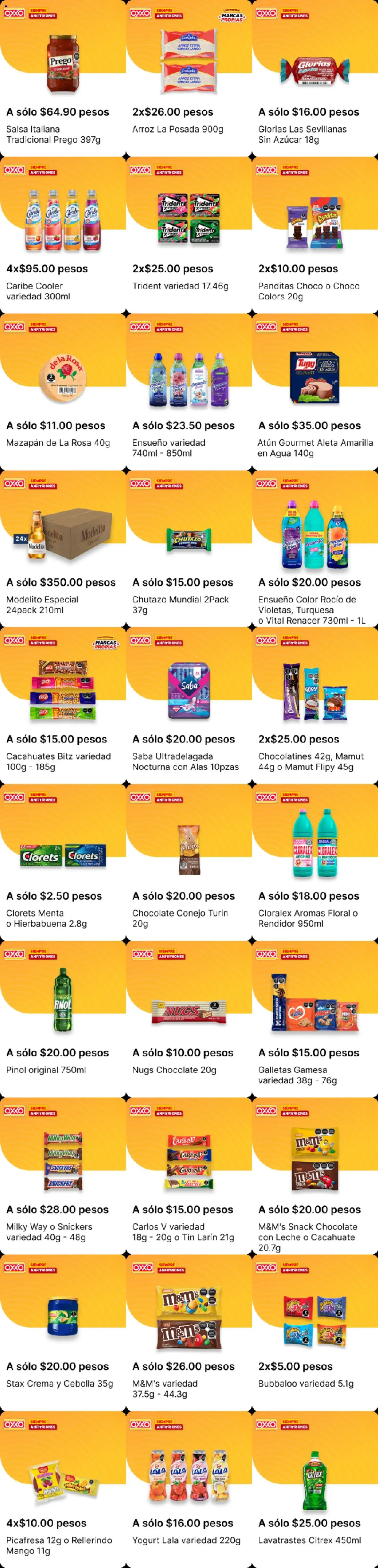 Nuevas ofertas de OXXO válidas en toda la República Mexicana desde el 30/07/2026. ¡Encuentra las mejores ofertas en OXXO folleto! | Página: 3