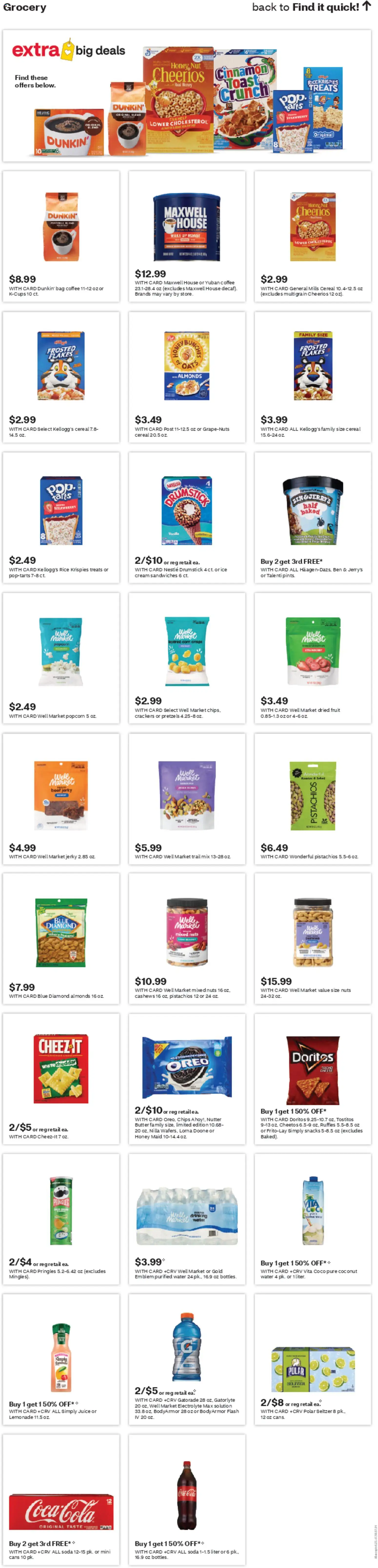 CVS Pharmacy Weekly Ad - OH - valid from 19.04.2026 | Page: 18 | Products: Butter, Rice, Nuts, Bag
