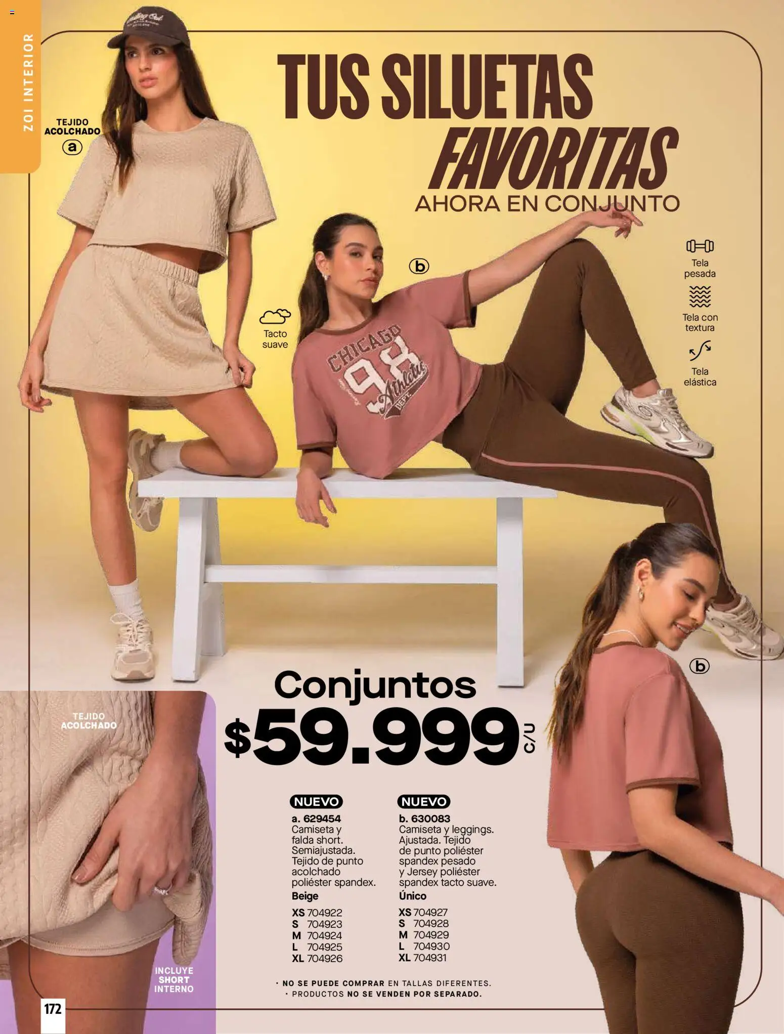 Carmel revista - valida desde el 01/04/2026 | Página: 172 | Productos: Falda, Short, Camiseta, Conjunto