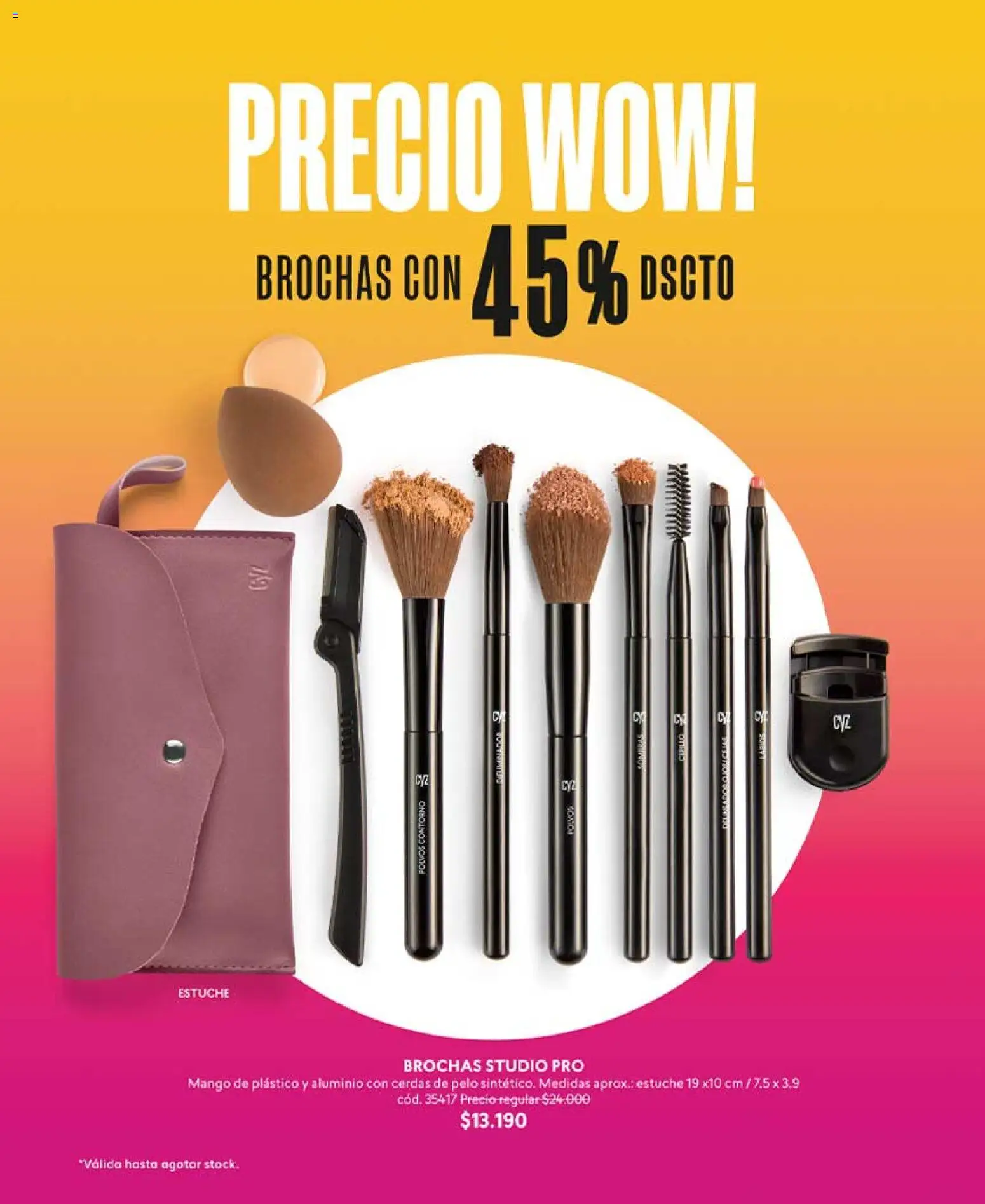 Catálogo CyZone Campaña 11 │ válido desde el 14.06.2026 | Página: 38 | Productos: Contorno, Mango, Estuche
