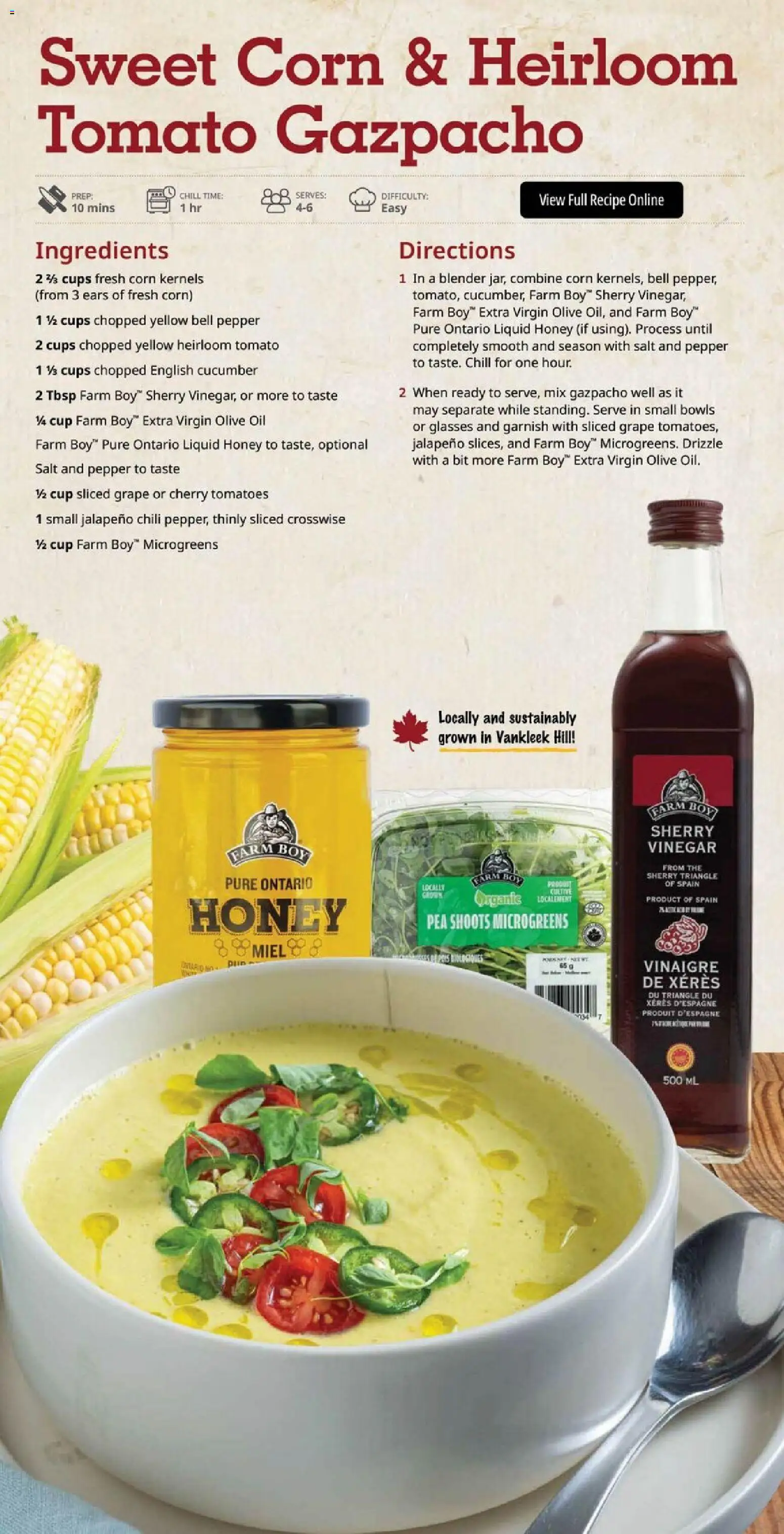 Farm Boy flyer valid from Jul 23, 2026 | Page: 6 | Products: Glasses, Oil, Tomatoes