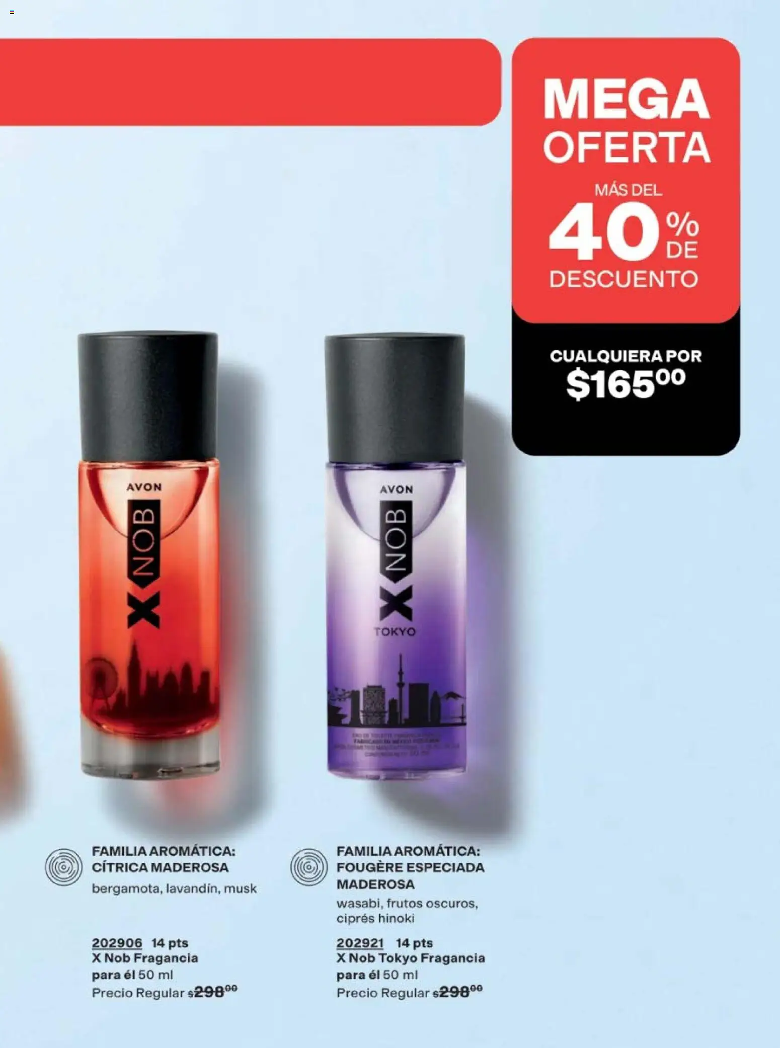 Nuevas ofertas de AVON válidas en toda la República Mexicana desde el 02.04.2026. ¡Encuentra las mejores ofertas en AVON campaña 6 2026! | Página: 133 | Productos: Fragancia