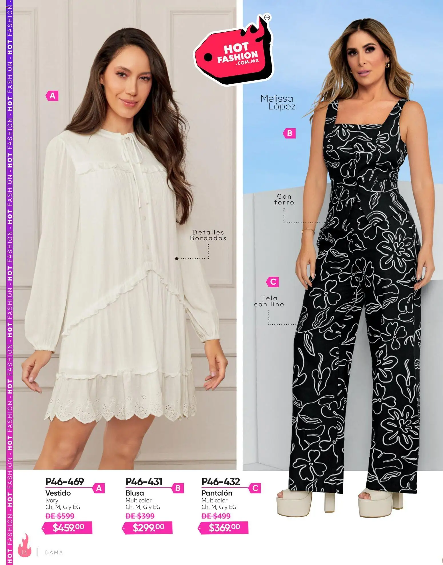 Nuevas ofertas de Cklass válidas en toda la República Mexicana desde el 03/08/2026. ¡Encuentra las mejores ofertas en Cklass catálogo Hot Fashion Calzado! | Página: 126 | Productos: Blusa, Vestido