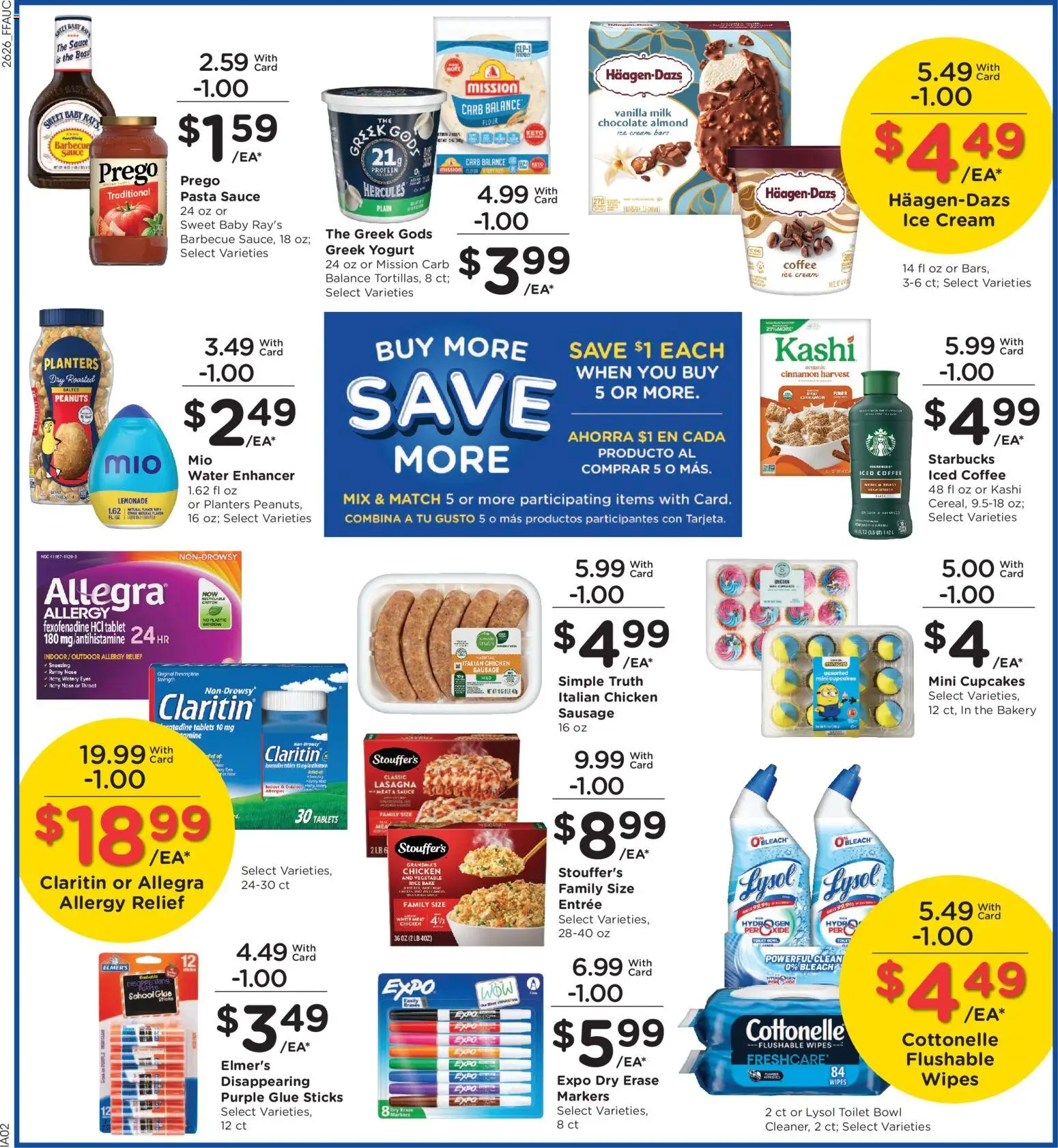 Fry's Food Weekly Ad - valid from 07/29/2026 | Page: 6 | Products: Bakery, Yogurt, Chocolate, Tablet