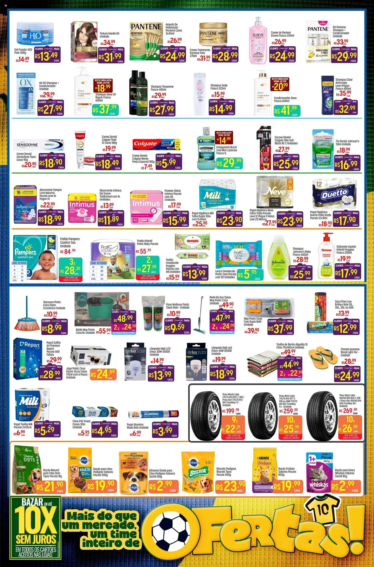Super Muffato Folheto - válido de 01/07/2026 | Página: 7 | Produtos: Papel toalha, filme de PVC, Mop, Absorvente