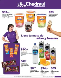Vista previa de Chedraui folleto, nuevo folleto de la tienda, válido en México a partir del 20/07/2026 | Página: 3