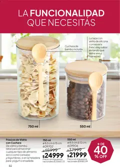 Vista previa Tupperware Folleto válido desde el 28.04.2026 | Página: 83 | Productos: Cuchara, Anillo, Heladera, Cereales