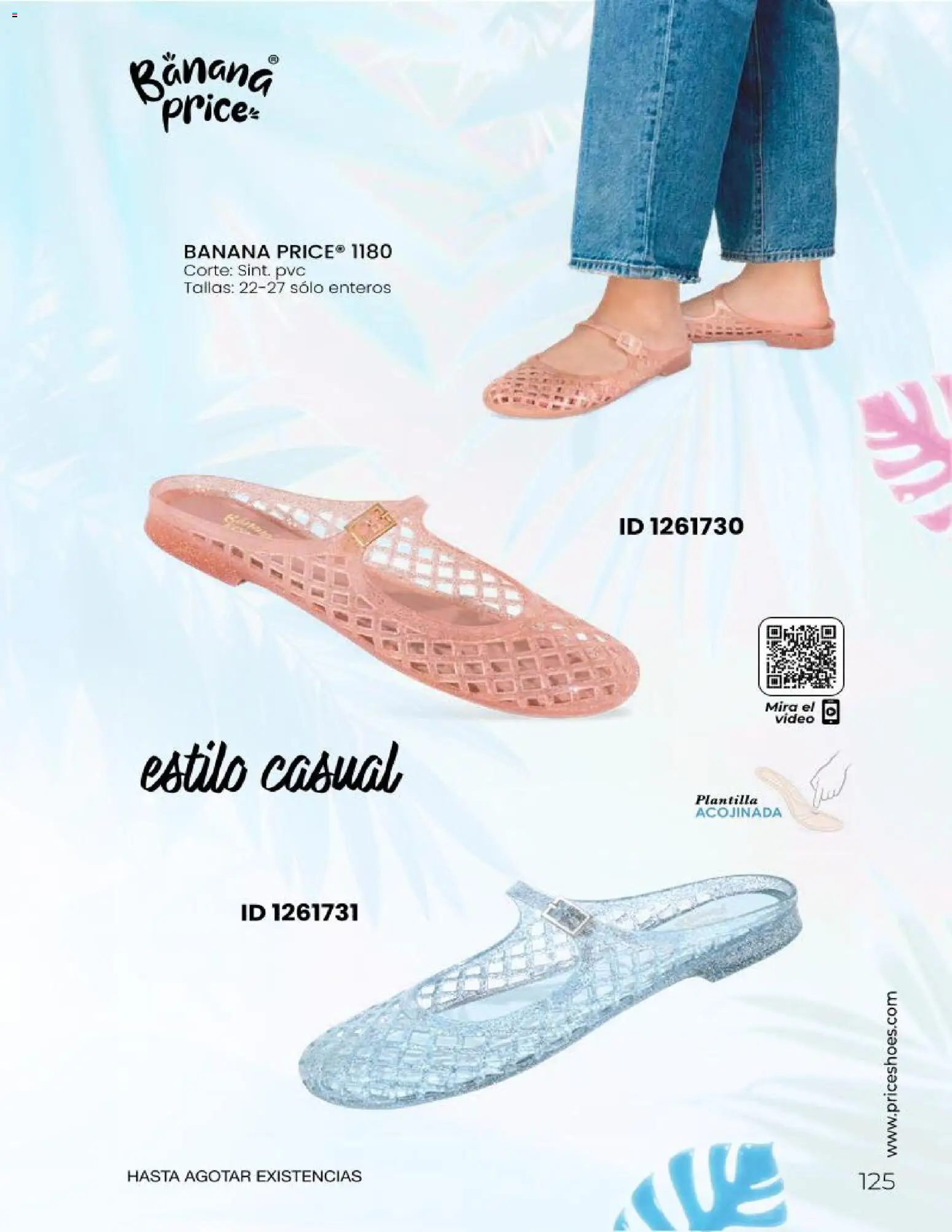 Nuevas ofertas de Price Shoes válidas en toda la República Mexicana desde el 23/06/2026. ¡Encuentra las mejores ofertas en Price Shoes catálogo Sandalias 2026! | Página: 125 | Productos: Video