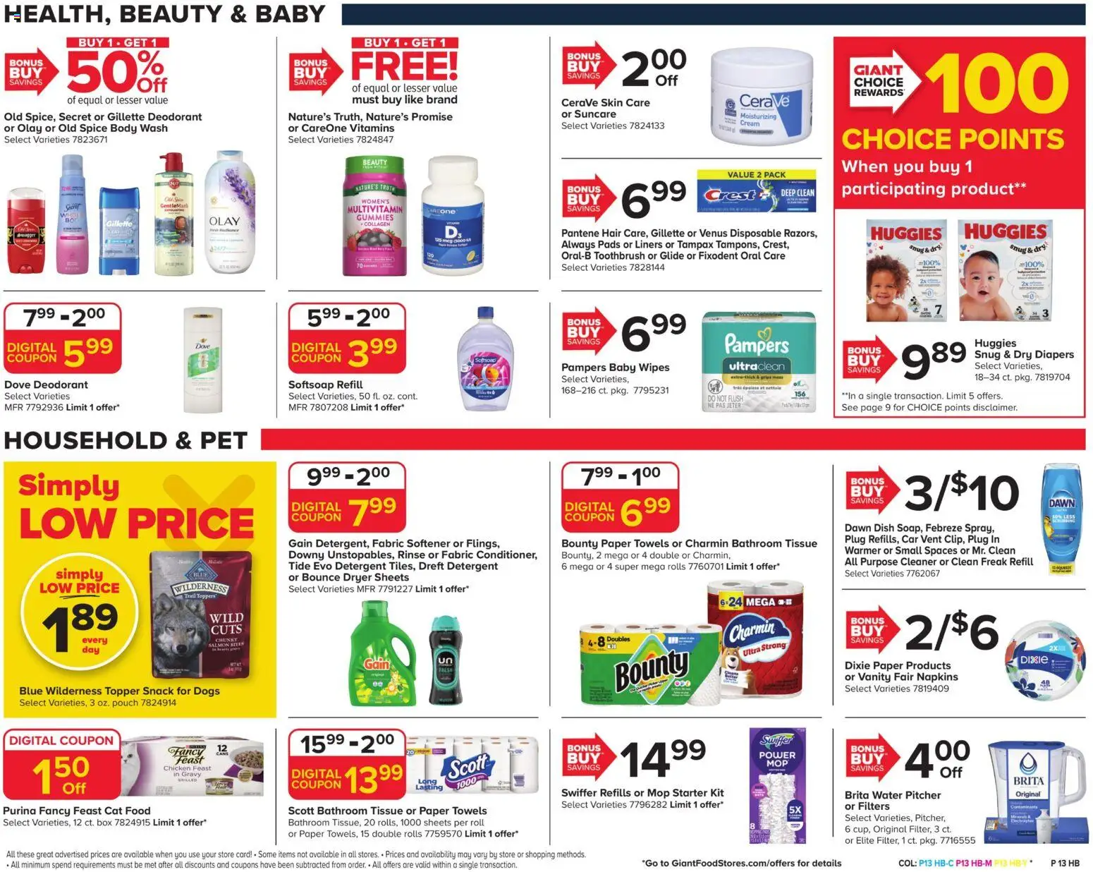 Giant Weekly Ad - valid from 07/17/2026 | Page: 14 | Products: Multivitamin, Cream, Body Wash, Starter