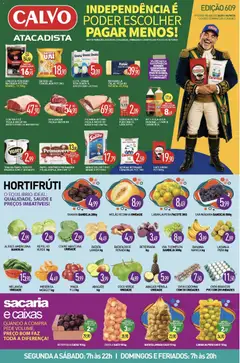 Calvo Atacadista - Ofertas da semana - Pré-Visualização do folheto da loja Calvo Atacadista, válido de 04/09/2026