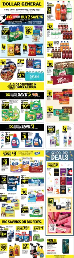 Preview of Dollar General weekly ads valid from 07/12/2026