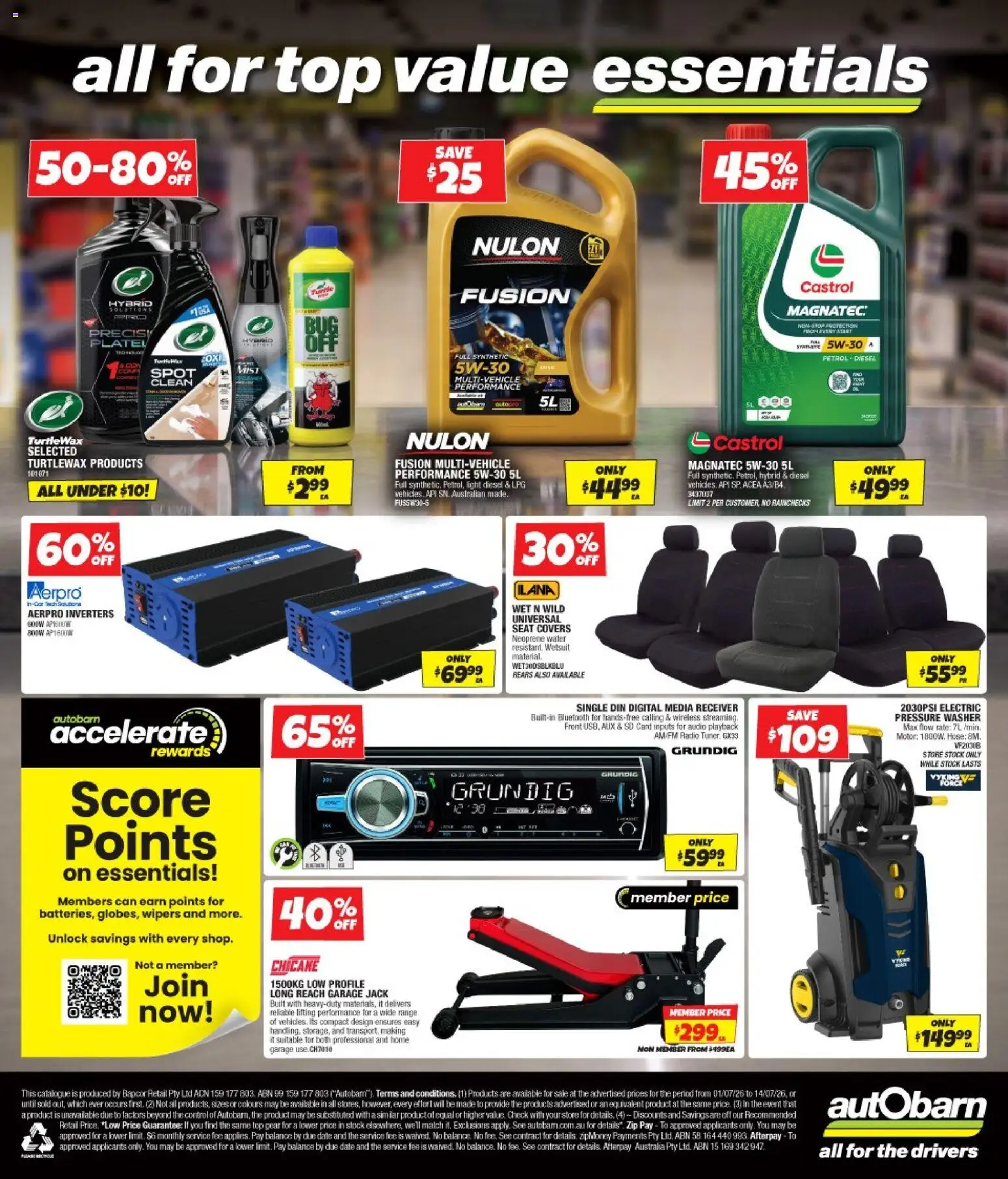 Autobarn catalogue - valid from 01/07/2026 | Page: 16 | Products: Water, Date, Digital, Washer