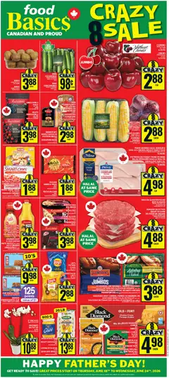 Preview of Food Basics weekly flyer - Kanata from shop Food Basics valid from 18.06.2026