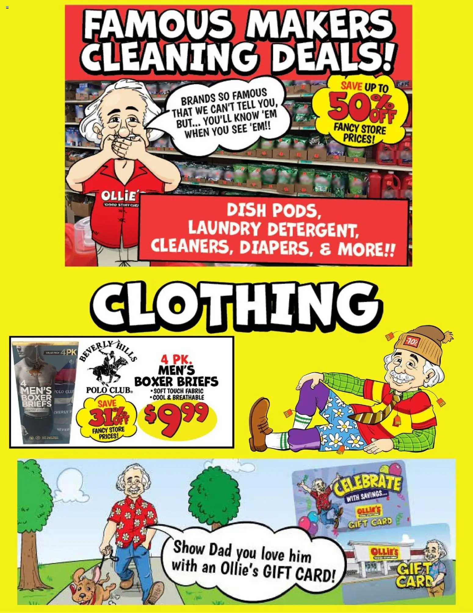 Ollie's Ad - valid from 11.06.2026 | Page: 4 | Products: Briefs