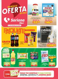 Vista previa de Soriana folleto En México Oferta se dice Soriana, nuevo folleto de la tienda, válido en México a partir del 09/10/2026