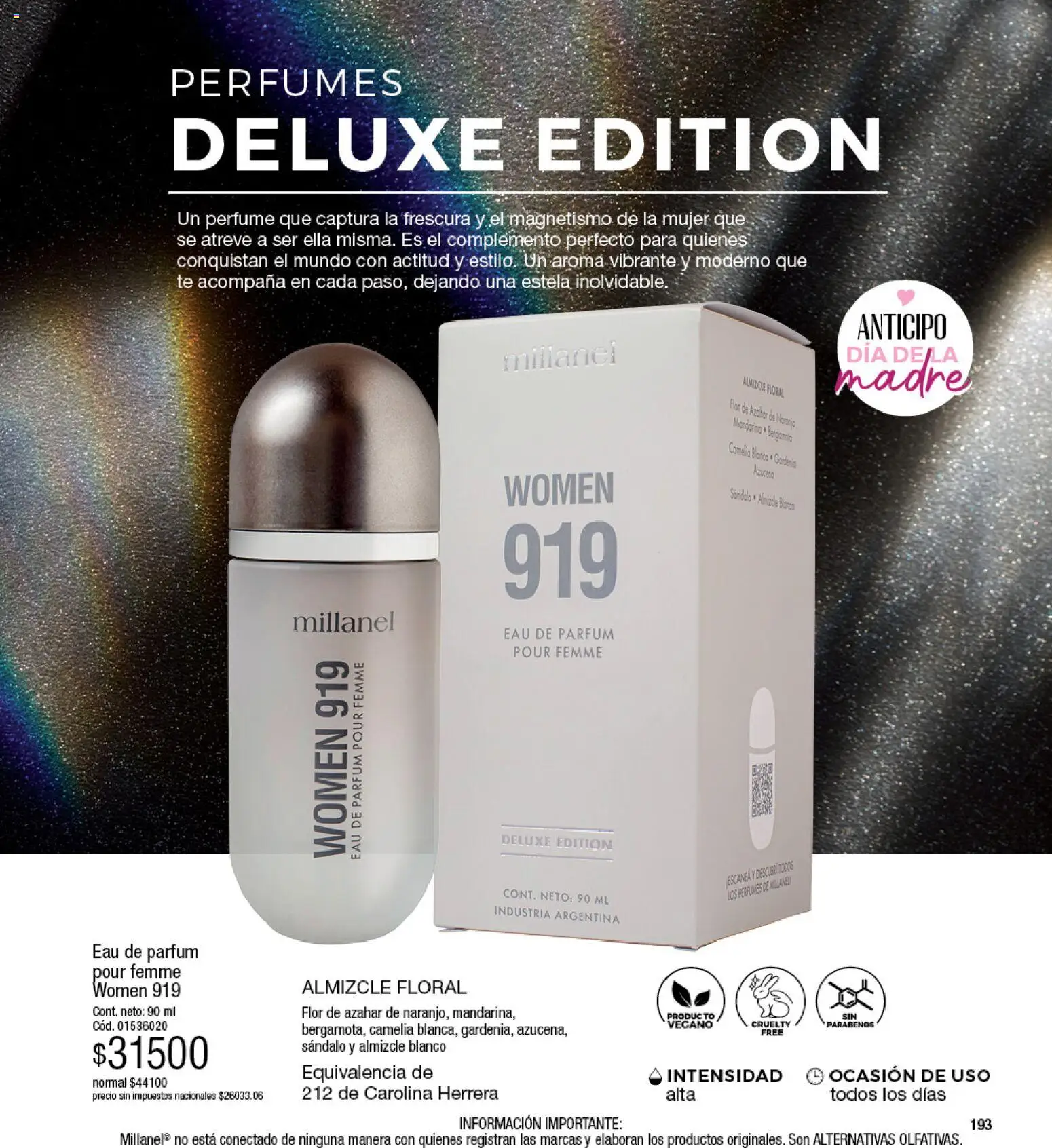 Millanel - Catálogo │ válido desde el 17/08/2026 | Página: 193 | Productos: Perfumes, Perfume, Té