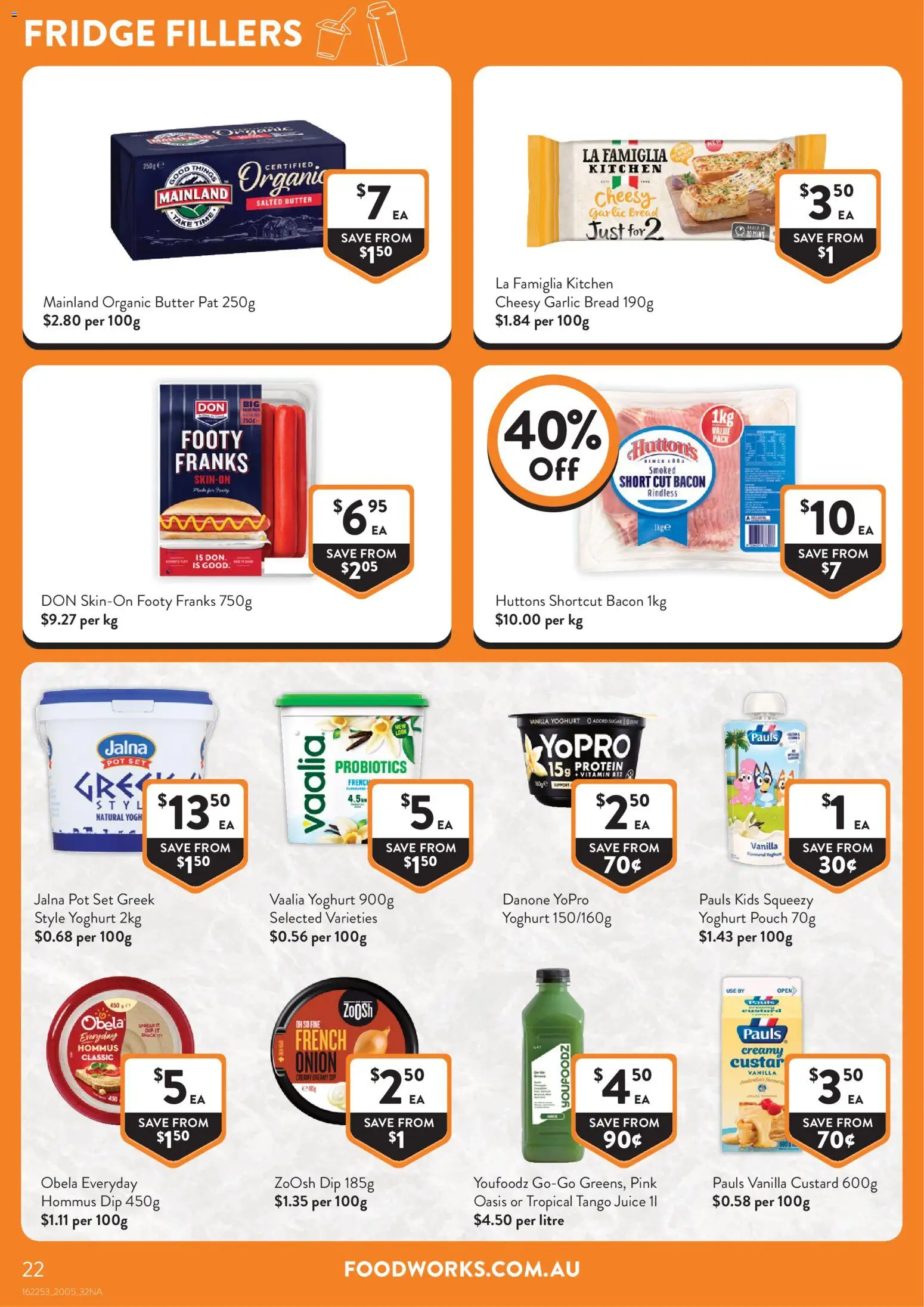 Foodworks catalogue - valid from 20.05.2026 | Page: 22 | Products: Pot, Bread, Sugar, Garlic
