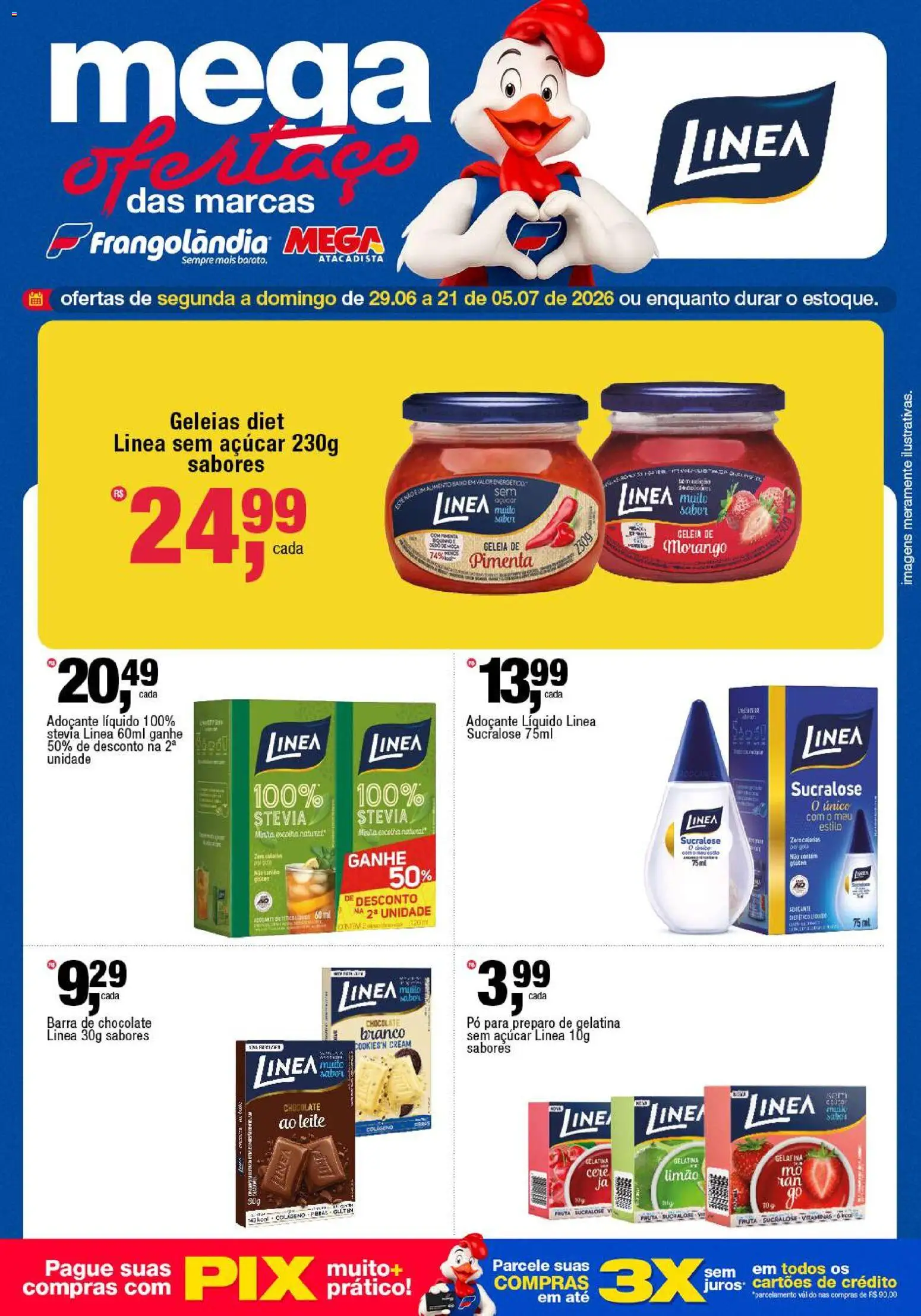 Frangolândia Folheto - válido de 29/06/2026 | Página: 5 | Produtos: Colágeno, Pó, Adoçante, Geleia