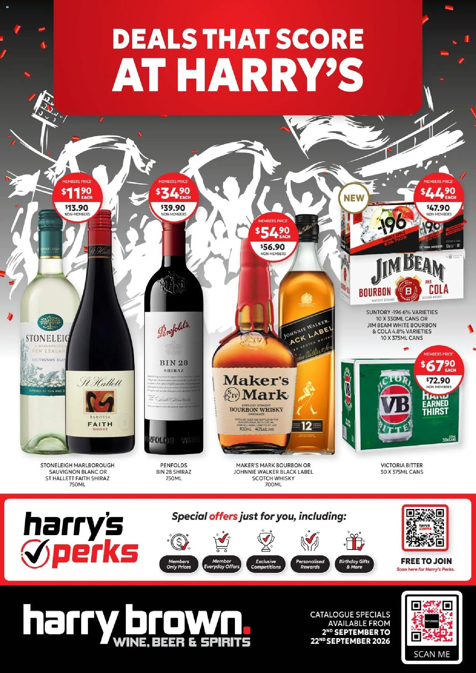 Harry Brown catalogue - valid from 02/09/2026 | Page: 1 | Products: Scotch whisky, Beer, Whiskey, Toner
