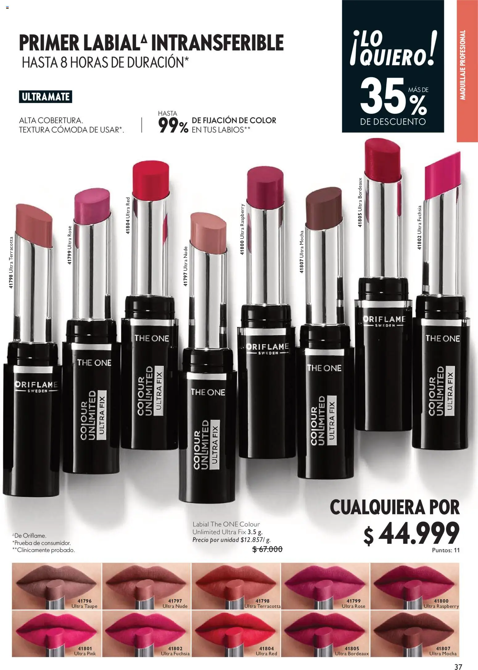 Oriflame revista - valida desde el 30.05.2026 | Página: 37