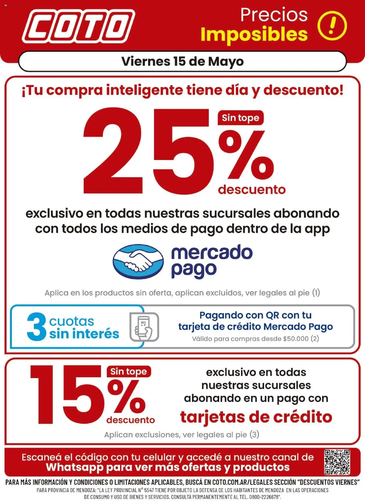 Coto - Descuento │ válido desde el 15.05.2026 | Página: 1