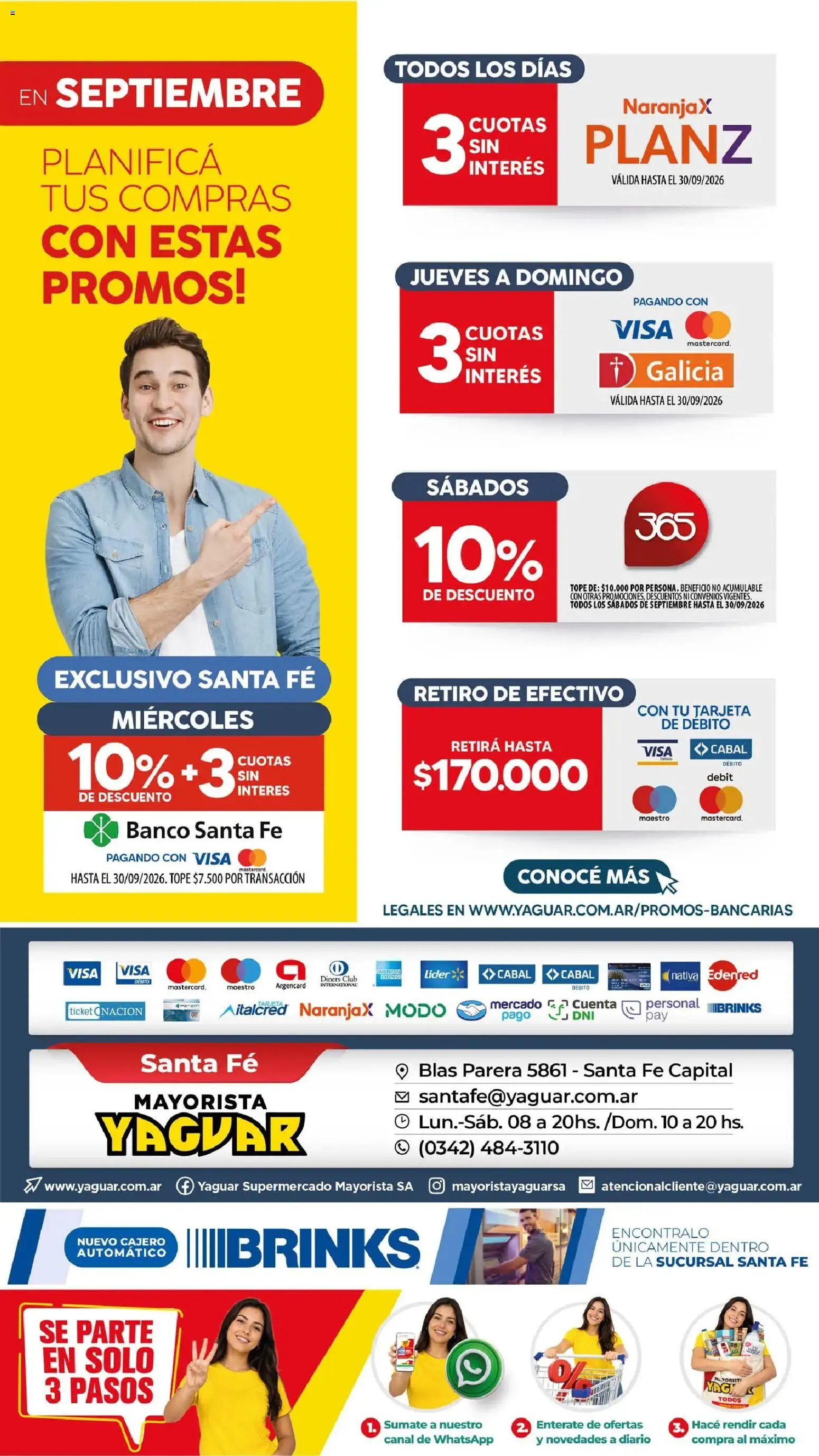 Yaguar - Oferta Semanal Santa Fé │ válido desde el 31/08/2026 | Página: 23
