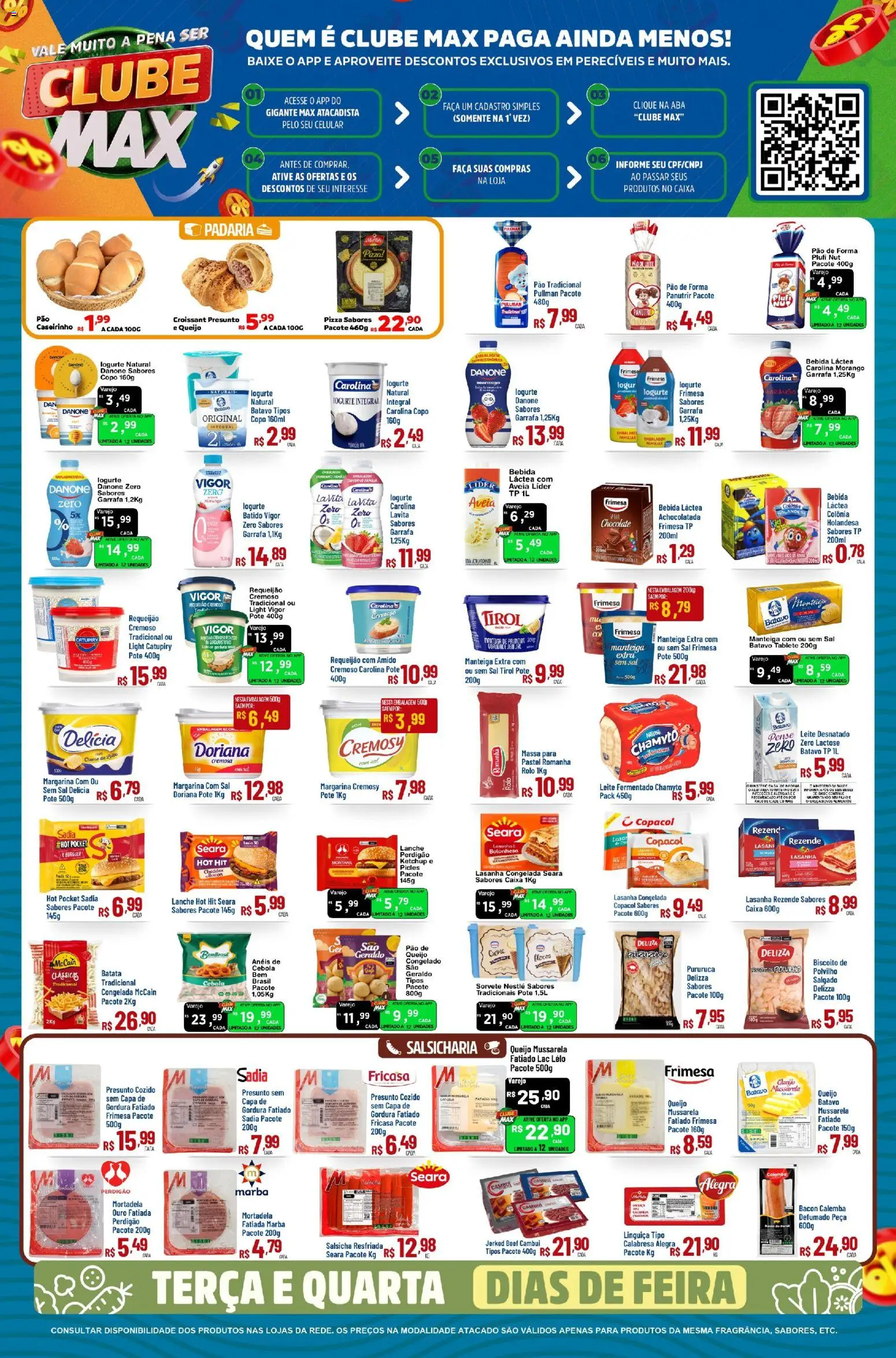 Max Atacadista Folheto - válido de 17/09/2026 | Página: 5 | Produtos: Caixa, Flocos, Bebida, Margarina