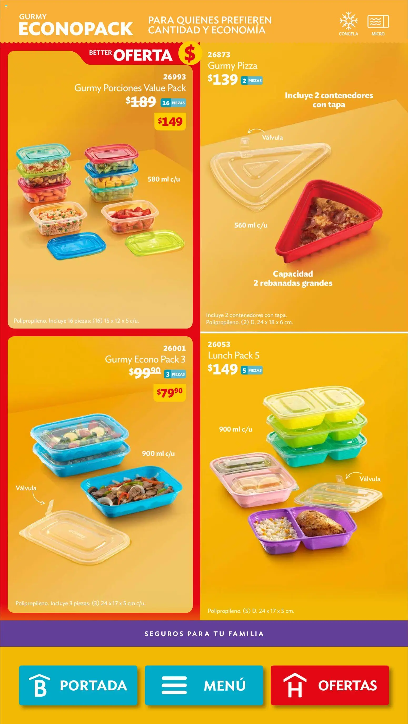 Nuevas ofertas de Betterware válidas en toda la República Mexicana desde el 03/08/2026. ¡Encuentra las mejores ofertas en Betterware campaña 8 2026! | Página: 30 | Productos: Pizza, Válvula