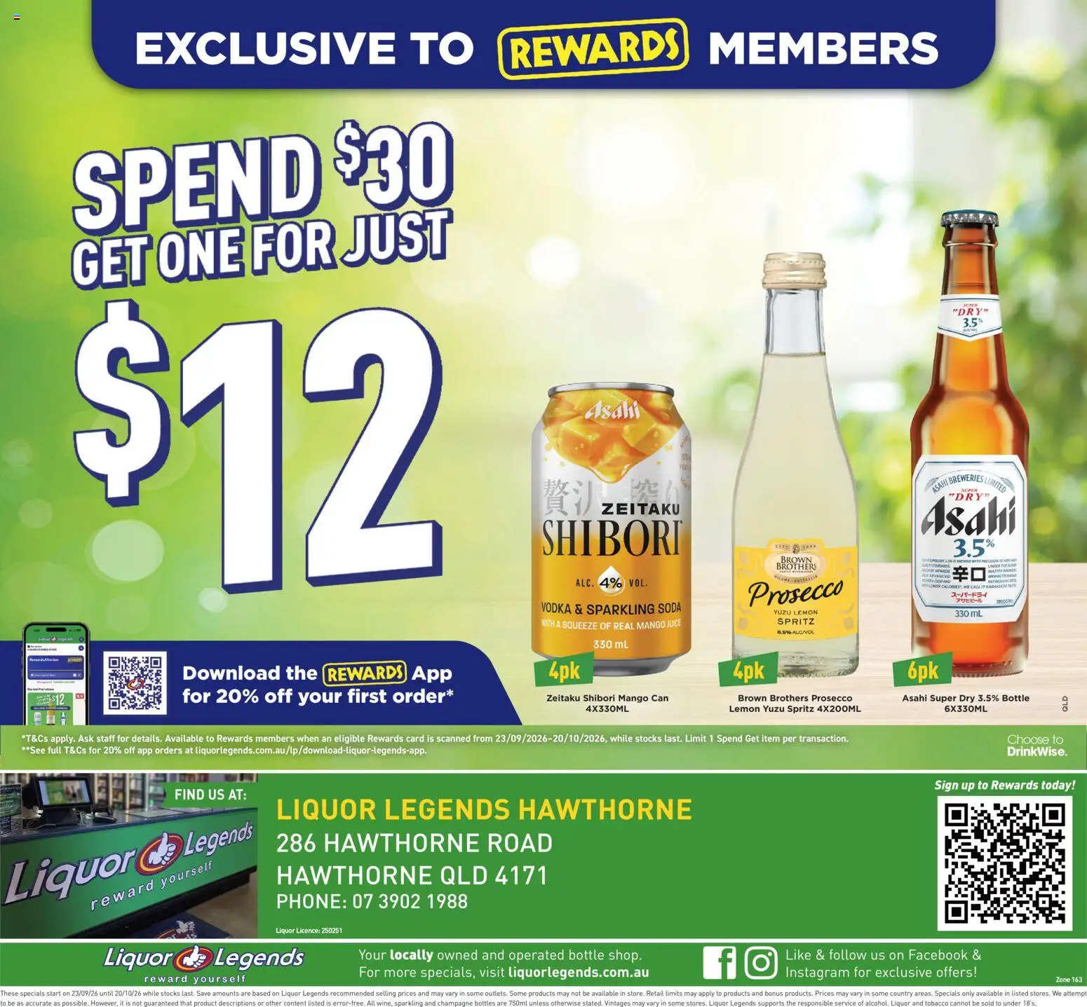 Liquor Legends catalogue - valid from 23/09/2026 | Page: 8 | Products: Vodka, Lemon, Mango, Phone
